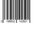 Barcode Image for UPC code 0195602102501