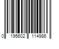 Barcode Image for UPC code 0195602114986