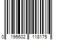 Barcode Image for UPC code 0195602118175