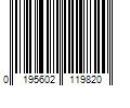 Barcode Image for UPC code 0195602119820