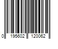 Barcode Image for UPC code 0195602120062