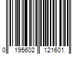 Barcode Image for UPC code 0195602121601