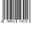 Barcode Image for UPC code 0195602143016