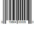 Barcode Image for UPC code 019564000050