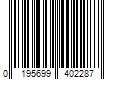 Barcode Image for UPC code 0195699402287