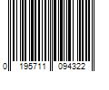 Barcode Image for UPC code 0195711094322