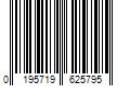 Barcode Image for UPC code 0195719625795. Product Name: HOKA Ora Recovery Slide Swirl Atlantis/Blue Coral, Mens 8.0/Womens 10.0