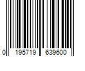 Barcode Image for UPC code 0195719639600