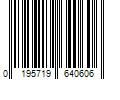 Barcode Image for UPC code 0195719640606