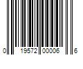 Barcode Image for UPC code 019572000066