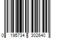 Barcode Image for UPC code 0195734302640