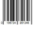 Barcode Image for UPC code 0195734851346