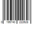 Barcode Image for UPC code 0195740222628