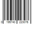 Barcode Image for UPC code 0195740223076