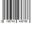 Barcode Image for UPC code 0195740436766. Product Name: adidas Tiro League Soccer Ball, Size 5, White/Turbo