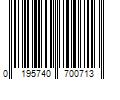 Barcode Image for UPC code 0195740700713