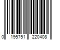 Barcode Image for UPC code 0195751220408. Product Name: Salomon - Reelax Break 6.0 - Sandals size 8, black