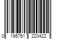 Barcode Image for UPC code 0195751220422