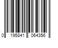 Barcode Image for UPC code 0195841064356