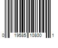 Barcode Image for UPC code 019585108001