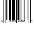 Barcode Image for UPC code 019585403632