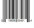 Barcode Image for UPC code 019585634814