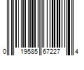 Barcode Image for UPC code 019585672274