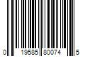 Barcode Image for UPC code 019585800745