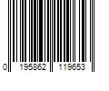 Barcode Image for UPC code 0195862119653