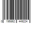 Barcode Image for UPC code 0195862449224