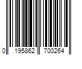 Barcode Image for UPC code 0195862700264