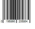 Barcode Image for UPC code 0195866205864