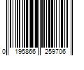 Barcode Image for UPC code 0195866259706