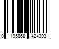 Barcode Image for UPC code 0195868424393