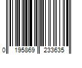 Barcode Image for UPC code 0195869233635