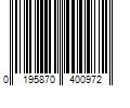 Barcode Image for UPC code 0195870400972