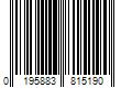 Barcode Image for UPC code 0195883815190