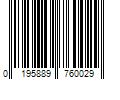 Barcode Image for UPC code 0195889760029