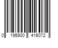 Barcode Image for UPC code 0195900416072