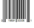 Barcode Image for UPC code 019591000061