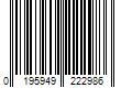 Barcode Image for UPC code 0195949222986