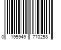 Barcode Image for UPC code 0195949770258