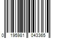 Barcode Image for UPC code 0195981043365