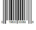 Barcode Image for UPC code 019600000686