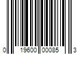 Barcode Image for UPC code 019600000853