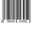 Barcode Image for UPC code 0196005243952