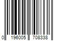 Barcode Image for UPC code 0196005708338