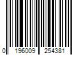 Barcode Image for UPC code 0196009254381