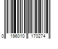 Barcode Image for UPC code 0196010170274