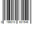 Barcode Image for UPC code 0196010631546